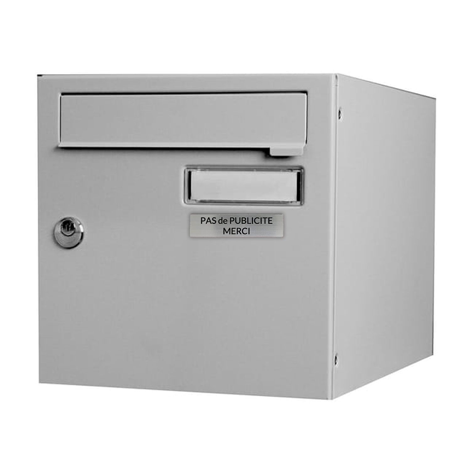 Plaquette pas de PUB Argent – Image 3