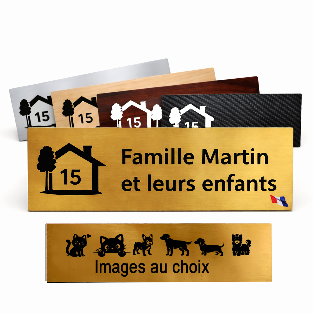 100x25 mm avec Pictos deco